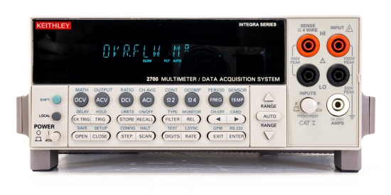 Keithley Tektronix 2700 Multimeter/Data Acquisition/Switch Systems